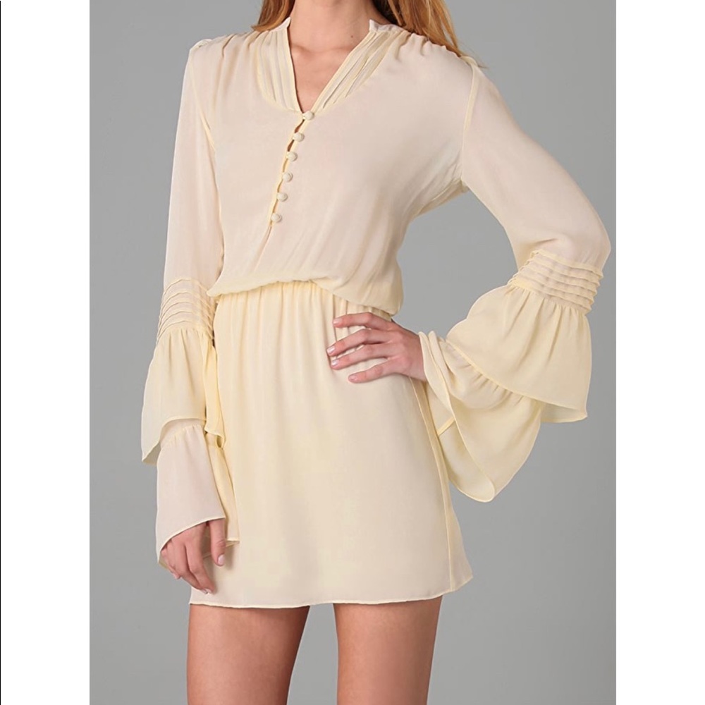 Parker Double Flared Sleeve Dress